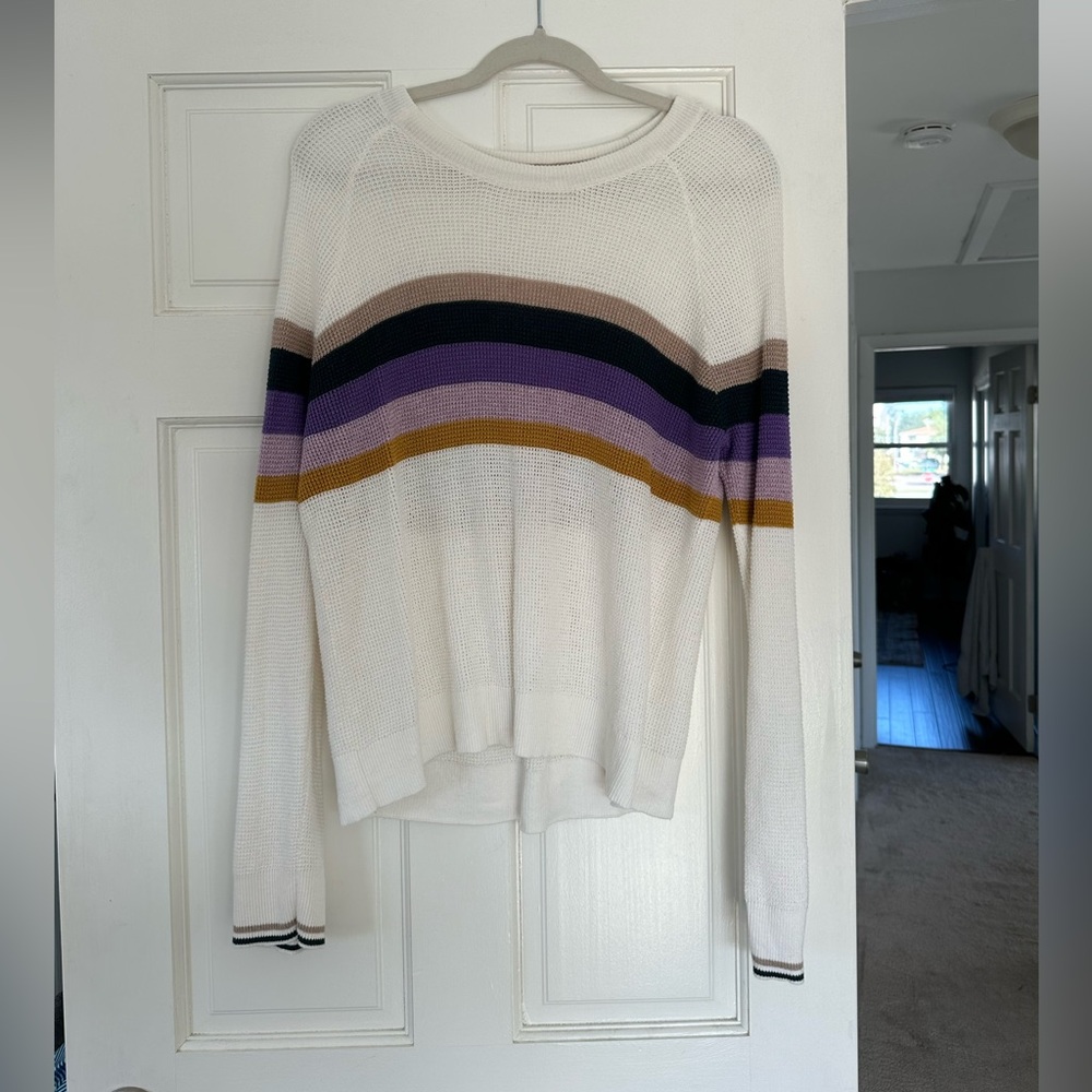 Casual Faherty sweater - great for layering with jackets